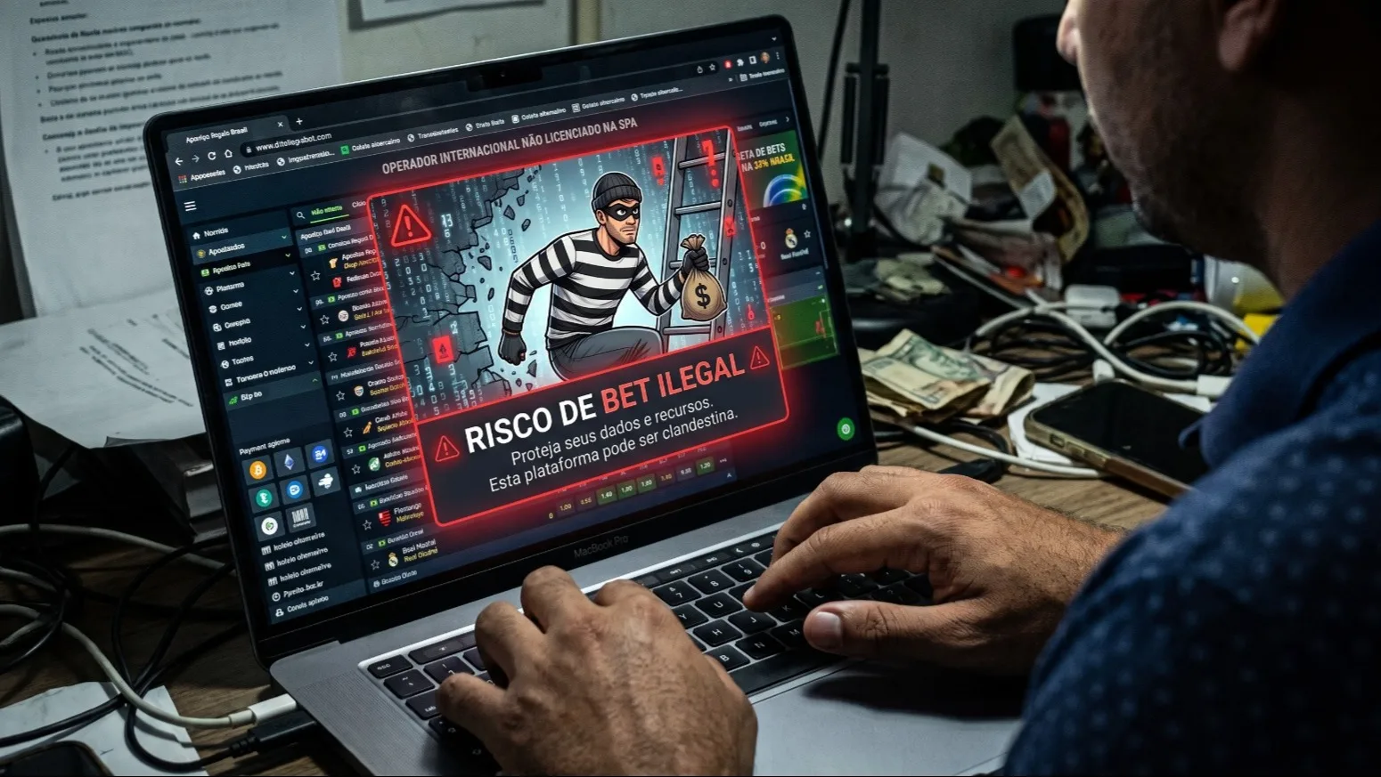 Além do bet.br: 7 travas de segurança para não cair em golpes de apostas falsas